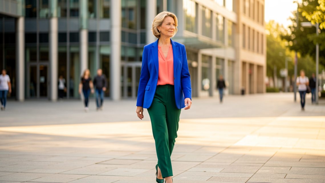 Après 50 ans, osez les couleurs vives avec allure